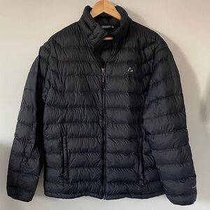 Paradox Black Mens Puffer Jacket XL